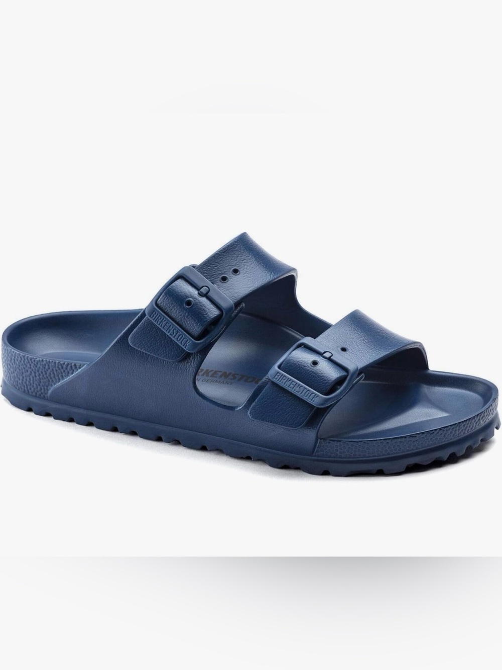 Birkenstock Arizona Two-Strap EVA Sandal in Navy